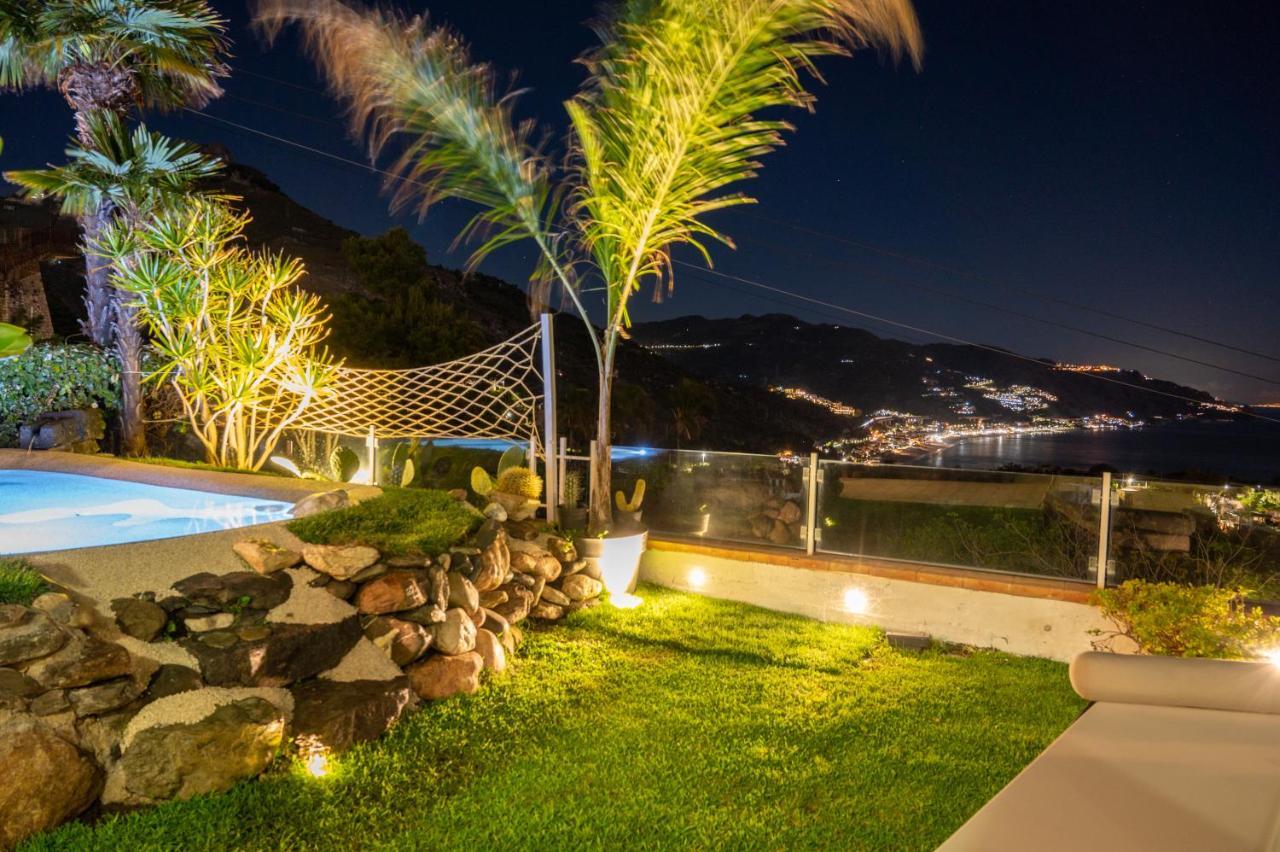Luxury Taorum Villa With Spectacular Sea Views In Taormina Exterior foto