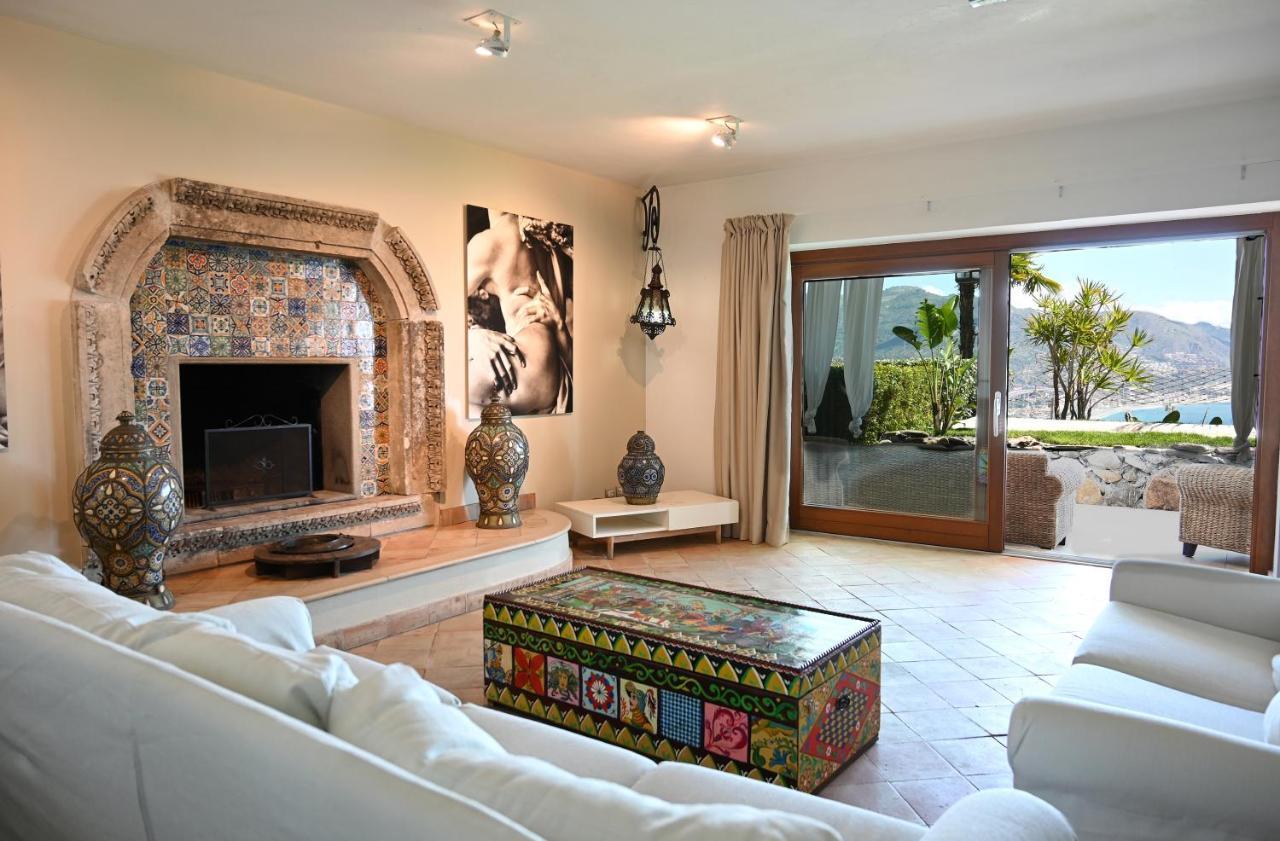 Luxury Taorum Villa With Spectacular Sea Views In Taormina Exterior foto