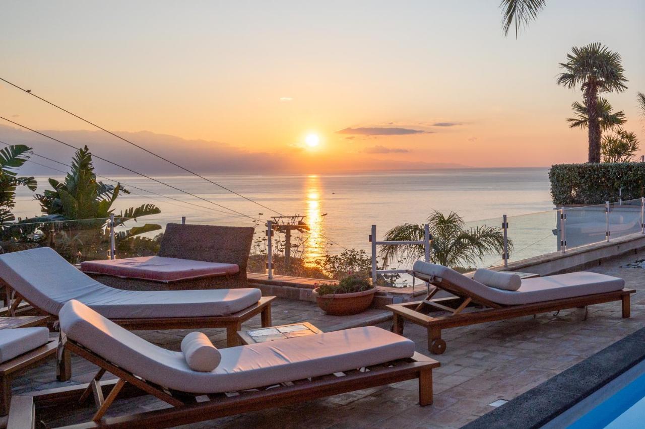 Luxury Taorum Villa With Spectacular Sea Views In Taormina Exterior foto
